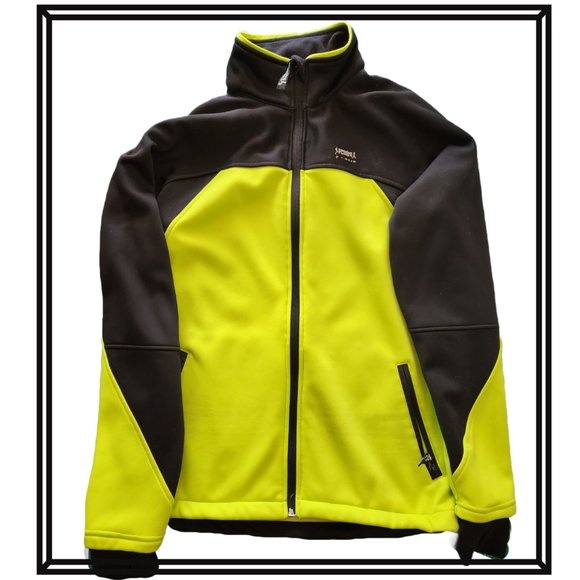 Running Room Safety Yellow Long-sleeved jacket - Picture 1 of 4